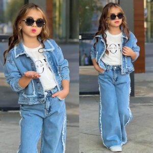 Püsküllü Kot Takım